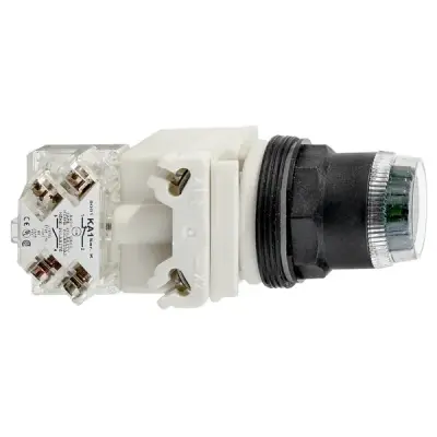 9001SK1L35LYA - 30mm Pushbutton Illum - Schneider Electric