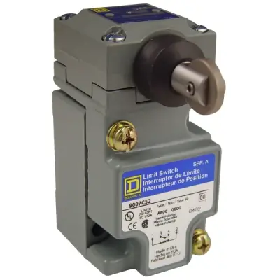 9007C52F - Limit Switch 600v 10amp C +options - Schneider Electric