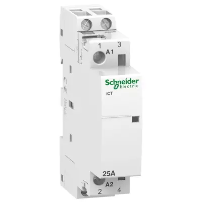 A9C20132 - Ict 25a 2no 24vac 50hz Co - Schneider Electric