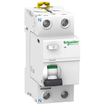 A9R21263 - Acti9 Iid 2p 63a 30ma A-type Residual Cu - Schneider Electric