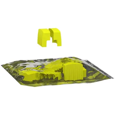 A9XPE410 - Set Of 10 End Caps 4p A - Schneider Electric