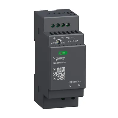 ABLM1A05036 - Power Supply 5v 3.6a Modular - Schneider Electric