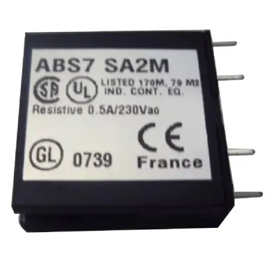 ABS7SA2M - Output S.st.rel 24/240vac 0.5a Width 10m - Schneider Electric