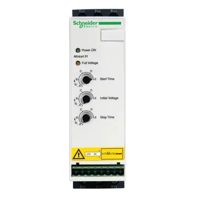 ATSU01N222LT - Soft-start Stop 22a 200 480v - Schneider Electric