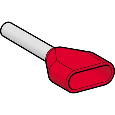 AZ5DE010 - Twin Cable End 1,00mm2 - Schneider Electric