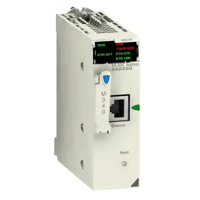 BMXNOE0110 - Modicon M340 Ethernet Module - Schneider Electric