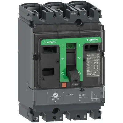C16F3TM160 - Nsx160f 36ka Ac 3p3d 160a Tmd - Schneider Electric