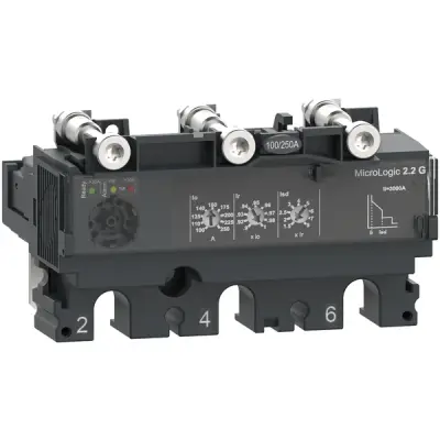 C2532G250 - Trip Unit Nsx250 Ac 3p3d 250a 2.2g - Schneider Electric