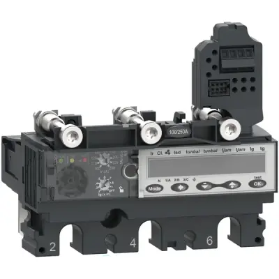 C2536E250 - Trip Unit Nsx250 Ac 3p3d 250a 6.2e - Schneider Electric