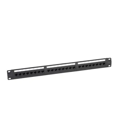 DC6PP24UKY1U - Patch Panel Cat 6 Utp 24-port Keystone - Schneider Electric