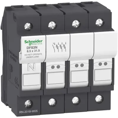 DF83N - Fuse Holder 3p N 25a For - Schneider Electric