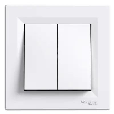 EPH0300121 - Asfora 2-circuit Switch White - Schneider Electric