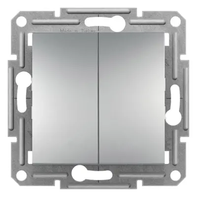 EPH0300161 - Asfora 2-circuit Switch Alminiun - Schneider Electric