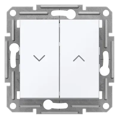 EPH1370521 - Asfora Roller Bld Sw. W/o Frm White - Schneider Electric