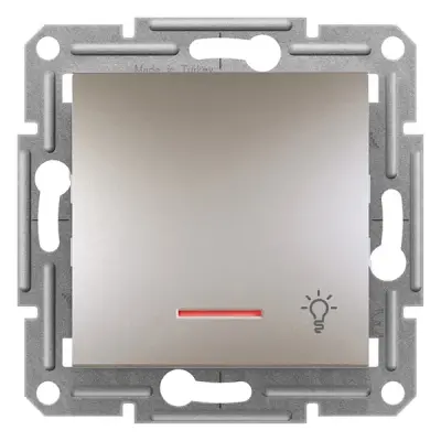 EPH1800169 - Asfora Push-button W/ Loc.l. Bronz - Schneider Electric