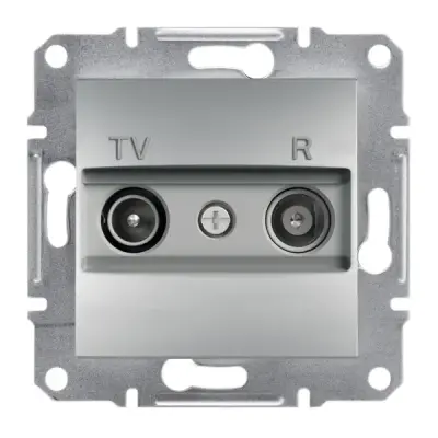 EPH3300161 - Asfora Tv/r Prizi Sonlu 1db Alum - Schneider Electric