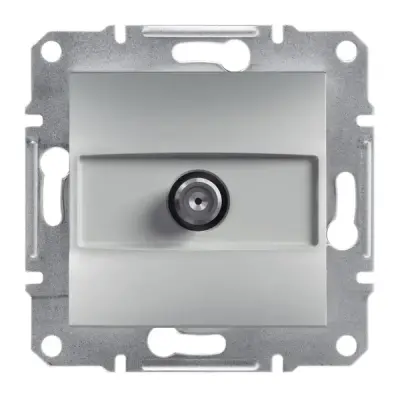 EPH3700161 - Asfora Sat Socket Ending 1db Alum - Schneider Electric