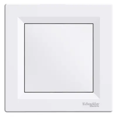 EPH5600121 - Asfora Blind Cover White - Schneider Electric