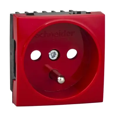 ETK21046E - Ultra 45x45 Side-e. S.o. W/shutters Red - Schneider Electric