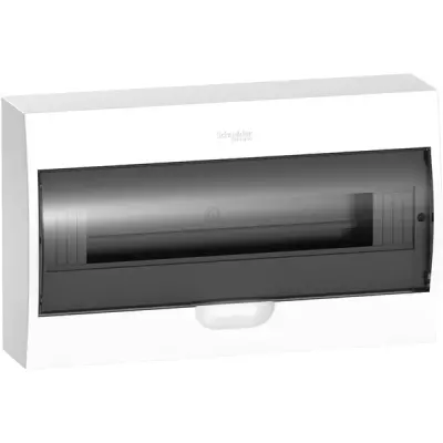 EZ9E118S0S - Surface Enclosure 18m Smoked Door - Schneider Electric