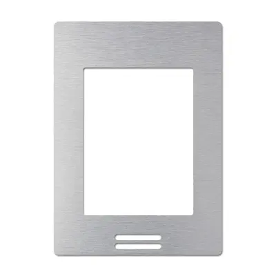 FAS-10 - Se8000-brushed Metal Frame - Schneider Electric
