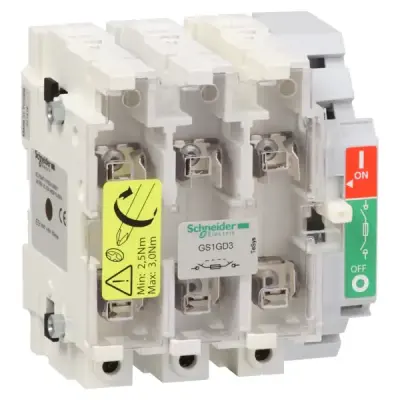 GS1GD3 - Fuse-switch 3x63a 00c - Schneider Electric