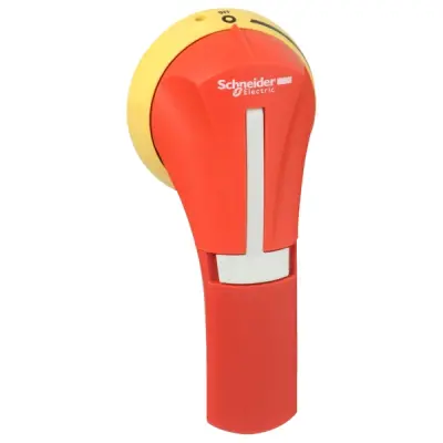 GS2AH140 - Ext Front Handle 100..400a 3r,12 Red - Schneider Electric