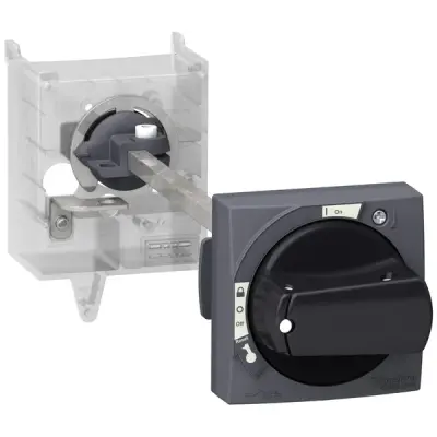 GV3APK01 - Kit Handle Gv3 Black Ip54 W/o Trip - Schneider Electric