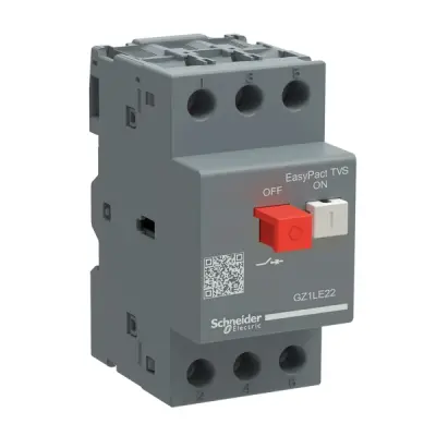GZ1LE22 - Gz1 Magnetic Motor Cb 25a Push Button - Schneider Electric