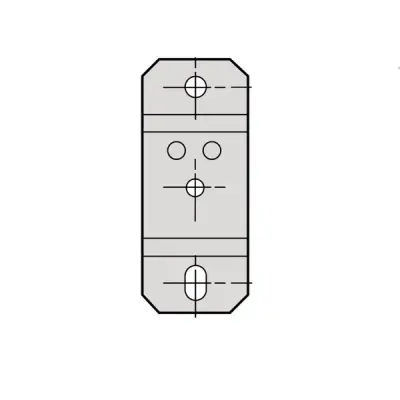 KBB40ZFMP - Spacer Wall/under Floor - Schneider Electric