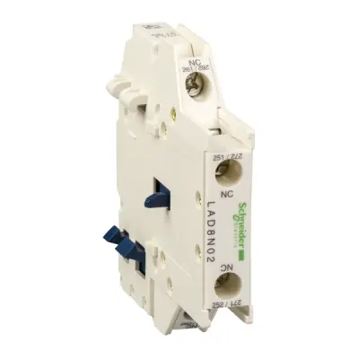 LAD8N02 - Tesys D Aux Contacts Block 2nc Screw - Schneider Electric