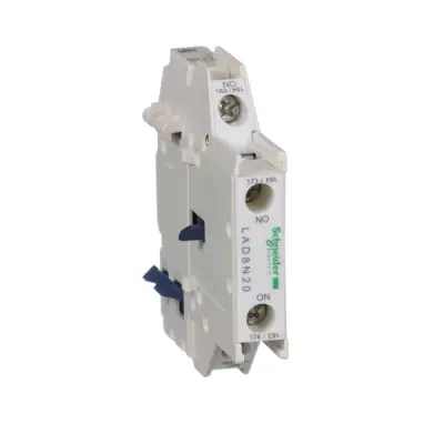 LAD8N20 - Tesys D Aux Contacts Block 2no Screw - Schneider Electric