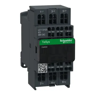 LC1D123ED - Contactor - Schneider Electric