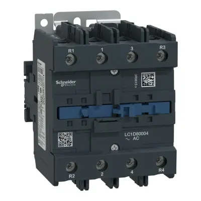 LC1D80004M7 - Tesys D Contactor 4p Ac1 125a 220v Ac Co - Schneider Electric