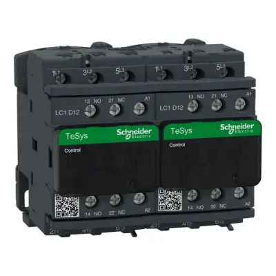 LC2D12E7 - Rev Magnetic Contactr 9a 440v Ac3 Tp 48v - Schneider Electric