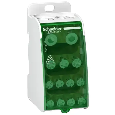 LGY116013 - Screw Distribution Block 1p 160a 13holes - Schneider Electric