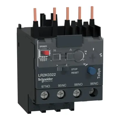 LR2K0322 - Tesys K Overload Relay 12-16 Class 10 - Schneider Electric