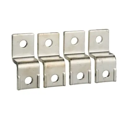 LV429222 - 4 Double L-shaped Terminal Ext Barriers - Schneider Electric