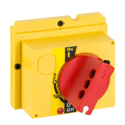 LV429339 - Direct Red-yellow Rotary Handle - Schneider Electric