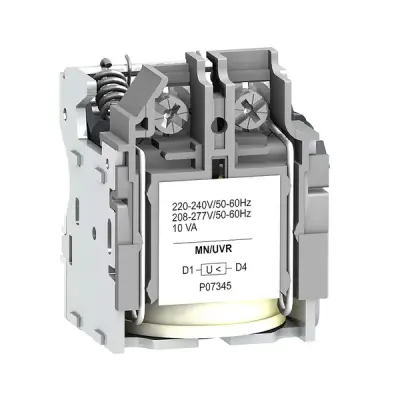 LV429402 - Mn 12v Dc Undervoltage Release Nsx100-6 - Schneider Electric