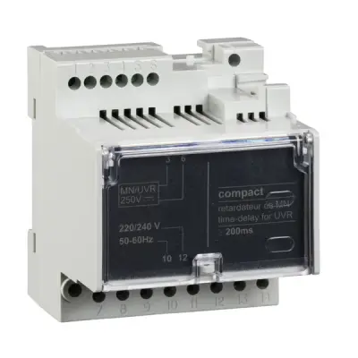 LV429427 - 220-240v Ac 50/60hz Mn Delay Unit Ns80- - Schneider Electric