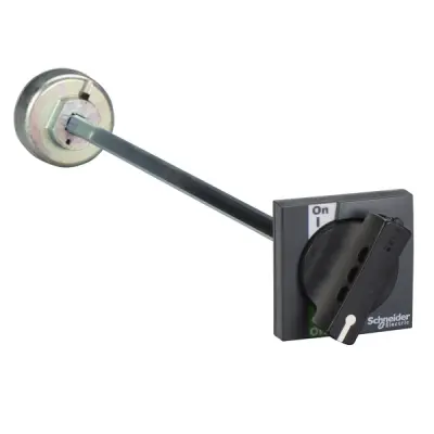 LV431050 - Extended Front Rotary Handle - Black - F - Schneider Electric