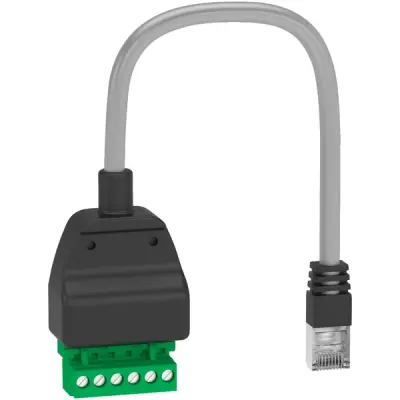 LV434211 - Rj45 To Open Connector Modbus Adapter - Schneider Electric