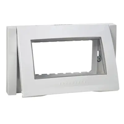 MGU11.104.18 - Unica Plus Cover Frame 4m Ip55 White - Schneider Electric