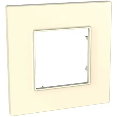 MGU2.702.25 - Unica Quadro 1g Frame Ivory - Schneider Electric