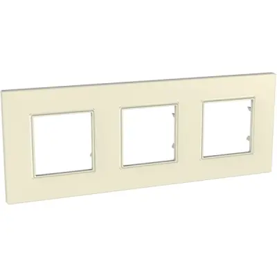 MGU2.706.16 - Unica Quadro 3g Frame Stone - Schneider Electric