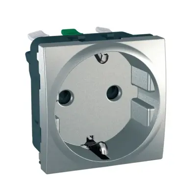 MGU3.057.30 - Unica Side-e. S.o. W/ Shut. 2m Alum - Schneider Electric