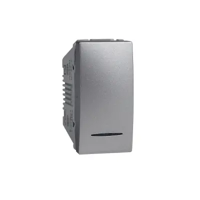 MGU3.105.30N - Permütatör Işıklı - 1 Modül - Aluminyum - Schneider Electric