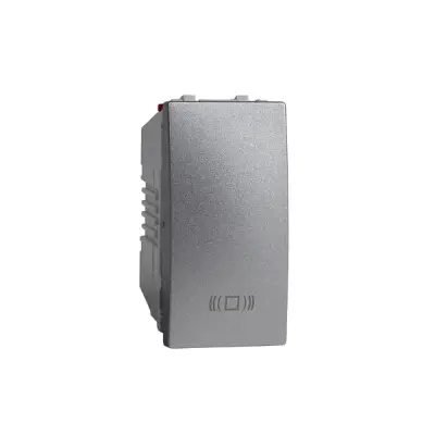 MGU3.106.30C - Unica Push-button W/ Bell Sym. 1m Alum - Schneider Electric