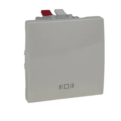 MGU3.206.25C - Unica Push-button W/bell Sym 2m Ivory - Schneider Electric